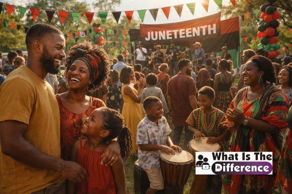 what is the difference between juneteenth and independence day?