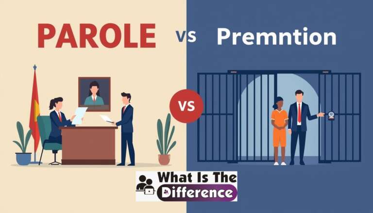 what is the difference between parole and probation