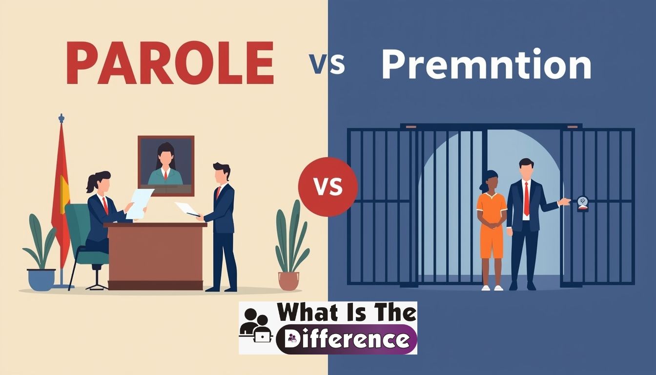 what is the difference between parole and probation
