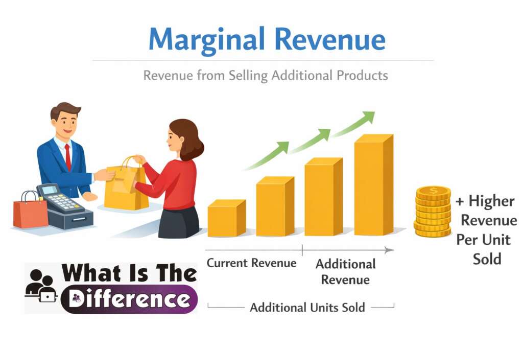 what is the difference between marginal cost and marginal revenue?