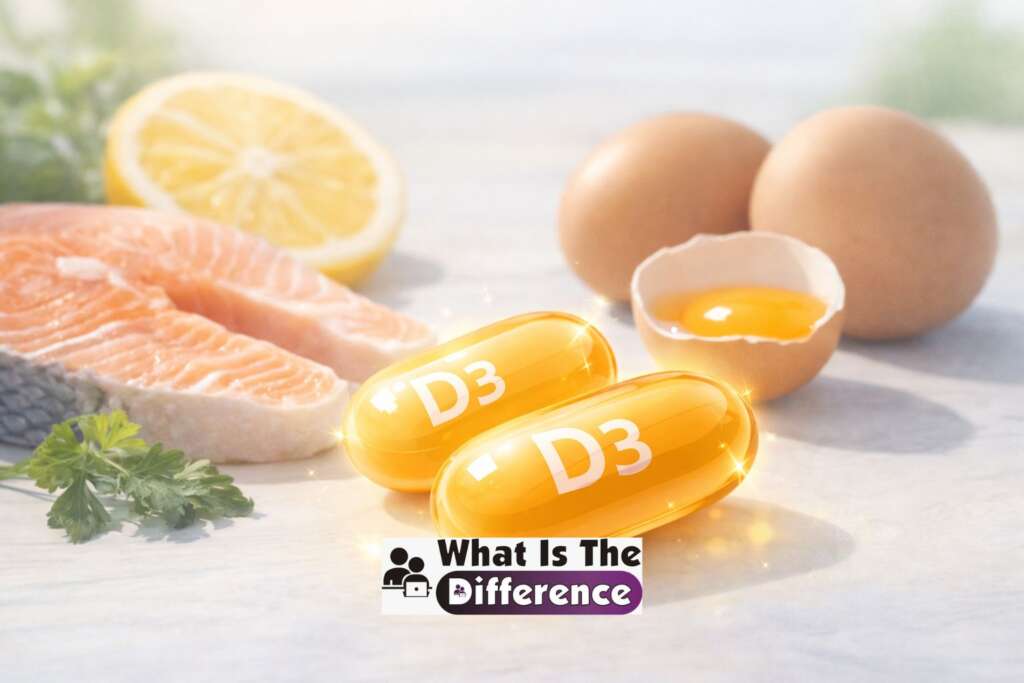 what is the difference between vitamin d and vitamin d3