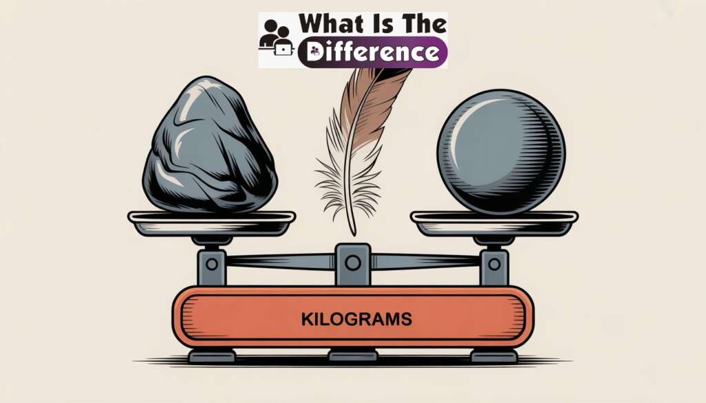 what is the difference between mass and weight