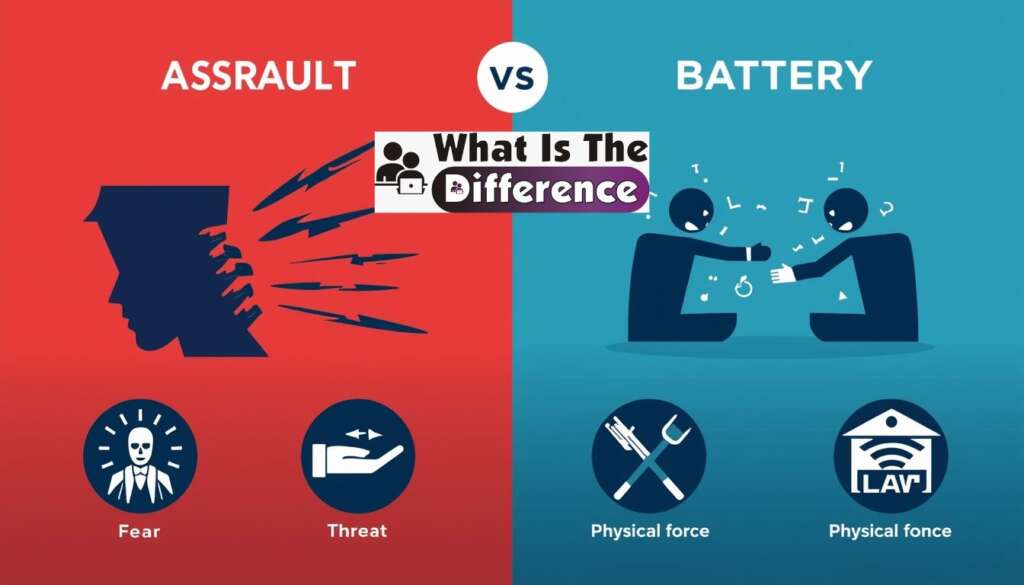 assault vs battery comparison chart