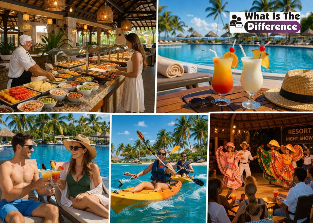 difference between full board and all inclusive