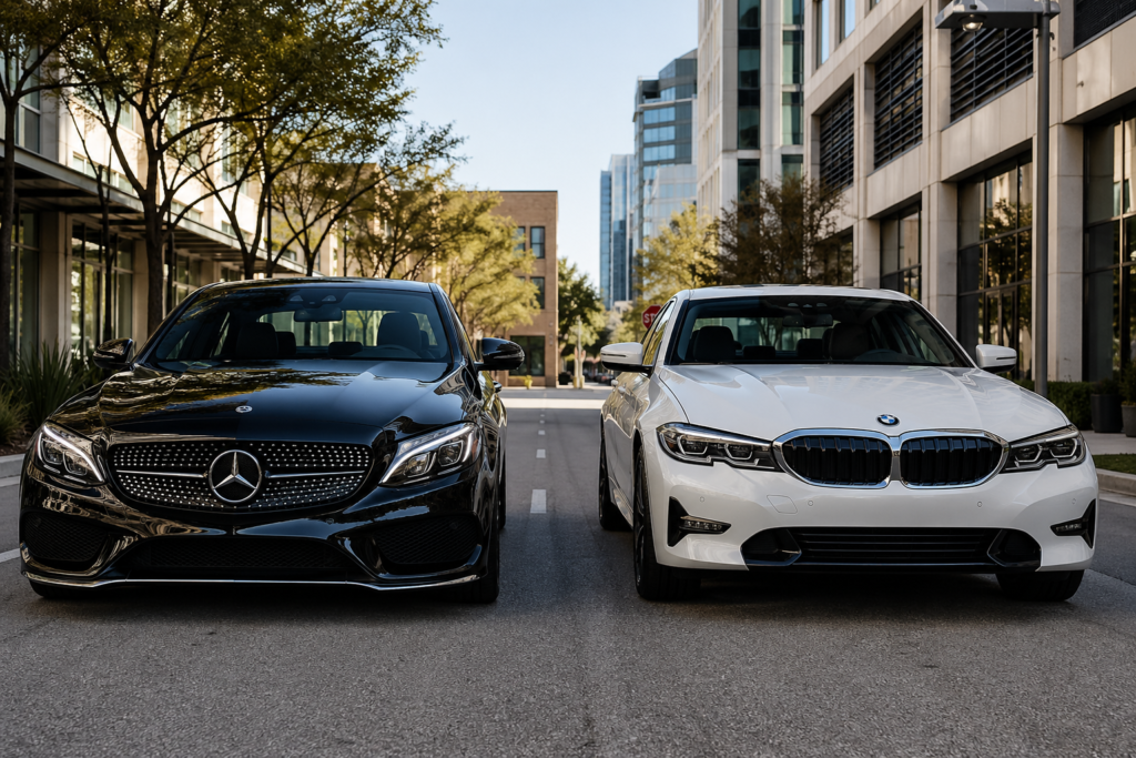 mercedes c300 vs bmw 330i