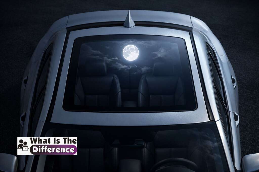 difference between sunroof and moonroof