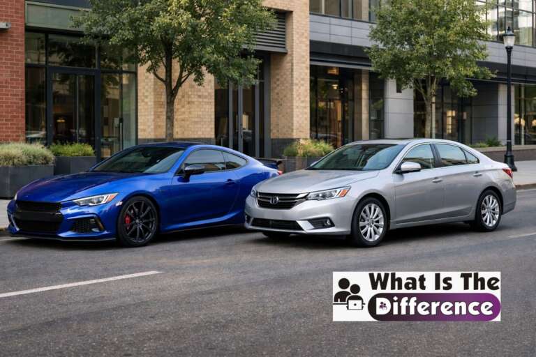difference between coupe and sedan