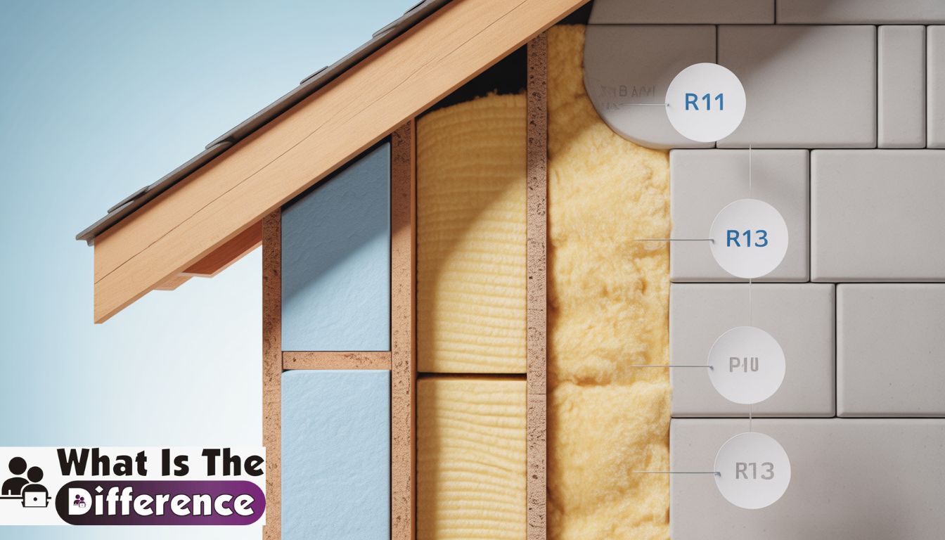 what's the difference between r11 and r13 insulation