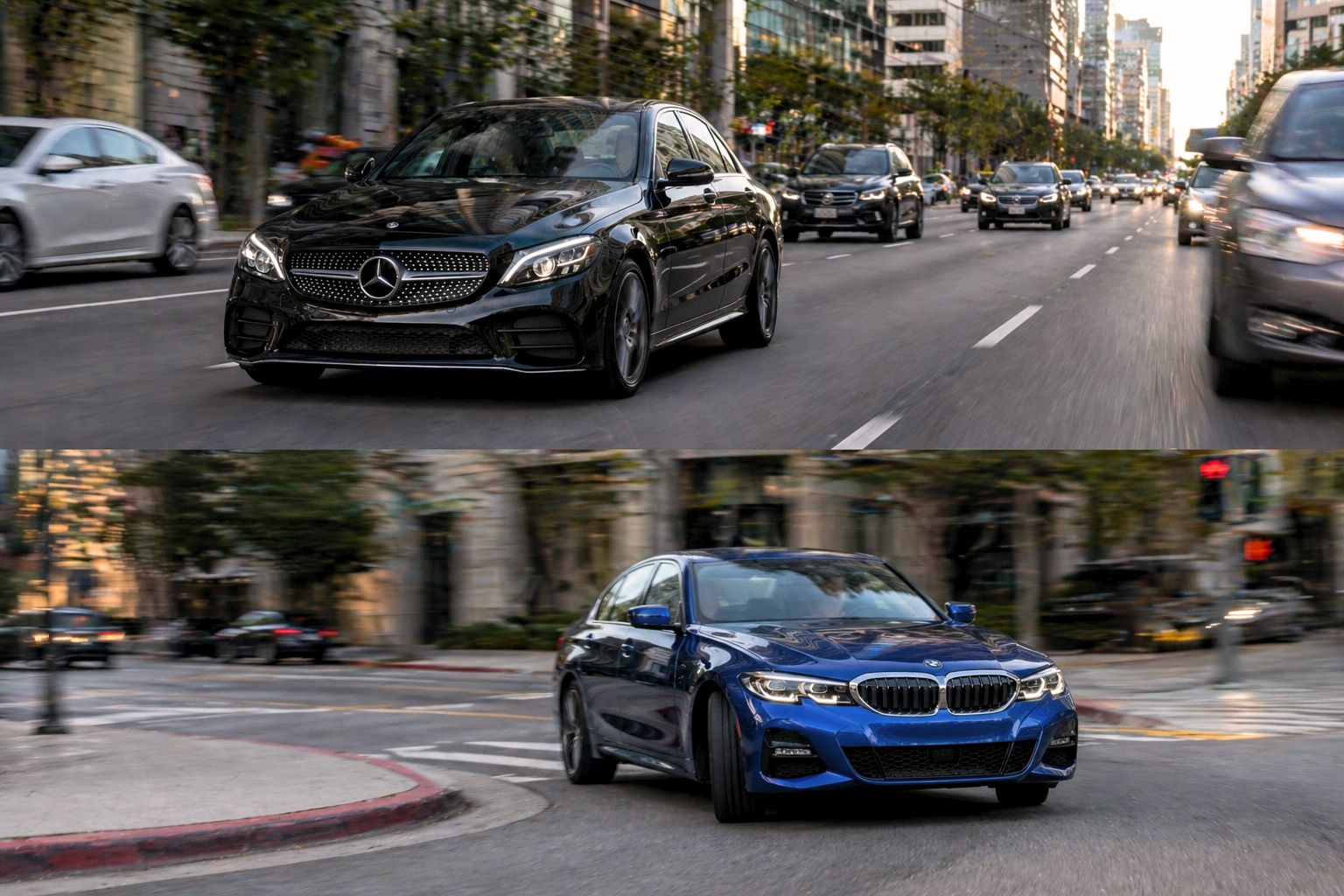 mercedes c300 vs bmw 330i