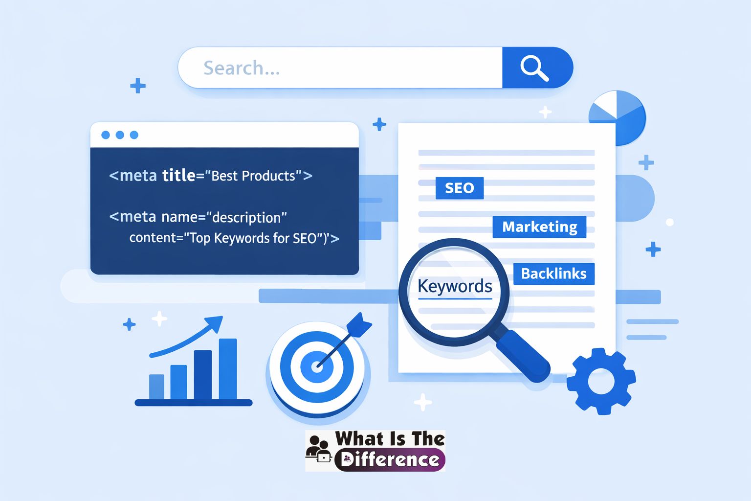 difference between meta tags and keywords