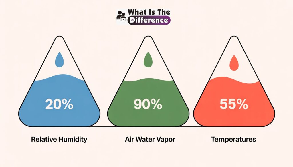 dew point vs humidity